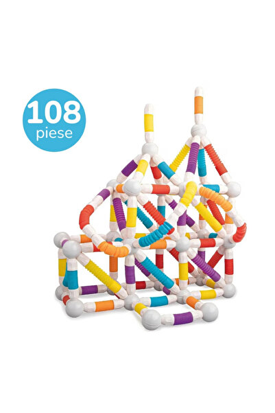 OEM Joc Construcție ,Flexible Magnetic Tube Sticks, GHEMOTOC®, 3D, jucării ed...