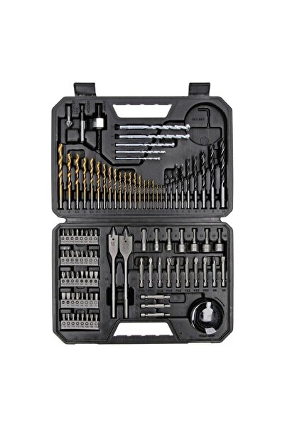 Bosch Set profesional de accesorii din 103 piese, Biți, Burghie pentru lemn/m...