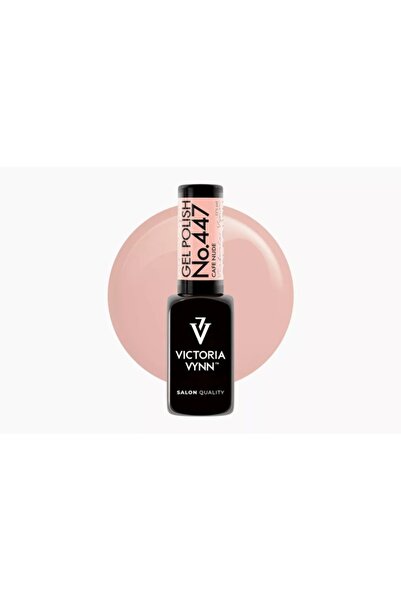 VICTORIA VYNN Ημιμόνιμο Ημιμόνιμο Βερνίκι Νυχιών Τζελ 447 Καφέ Νουντ