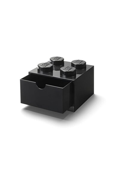 LEGO Συρτάρι γραφείου 2x2, 16 x 16 x 12 εκ., Ηλικίες 3+, Μαύρο