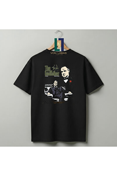 Grafftee Clothing تي شيرت مطبوع عليه The Godfather (Baba) للجنسين مصنوع من ال...