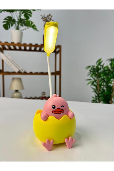 FAVORA Civcivli Masa Üstü Çocuk Lambası - Pembe