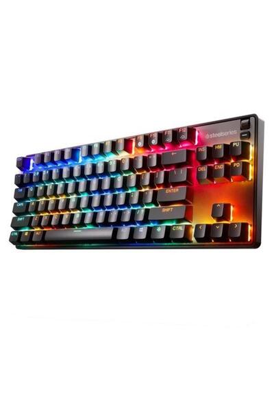 SteelSeries Tastatură mecanică de gaming Apex Pro TKL Wireless, RGB, Layout U...
