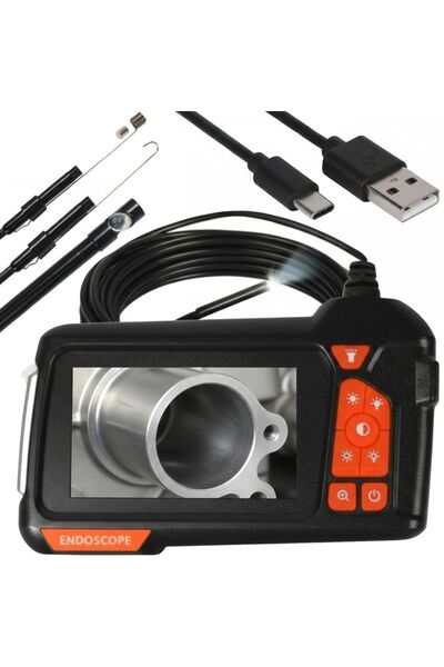 Goliat Cameră de inspecție IP67 cu zoom FHD 5,5mm, endoscopice, pentru atelie...