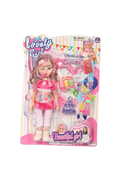 Goliat Set complet de păpușă cu accesorii și produse cosmetice pentru machiaj