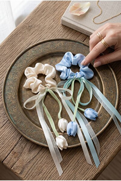 perry accessories 2 Daisy and Tulip Clasps, 2 Dangling Bagel-Shaped Tulip Clasps