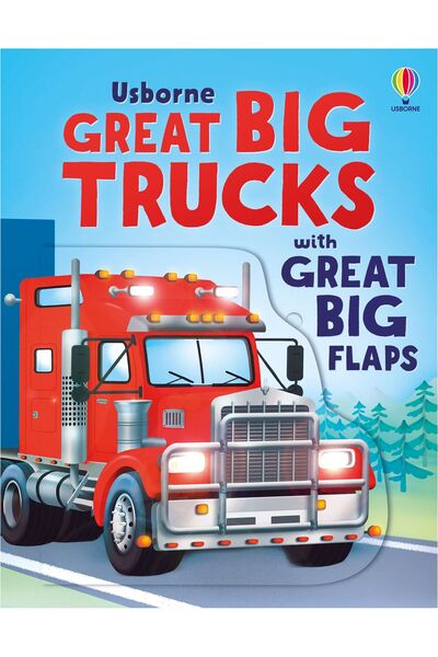 Usborne Publishing Flip book - Camioane uriașe