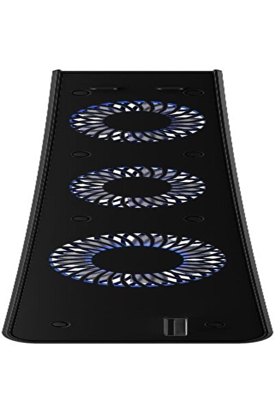 porodo مروحة تبريد لجهاز PS5 مع إضاءة LED ومنفذ USB، تشغيل تلقائي عند التشغيل...
