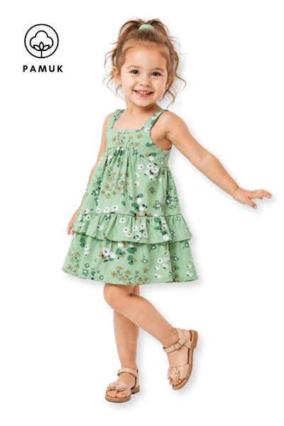 difa kids Rochie pentru fete Rochie de vară casual cu imprimeu pentru copii