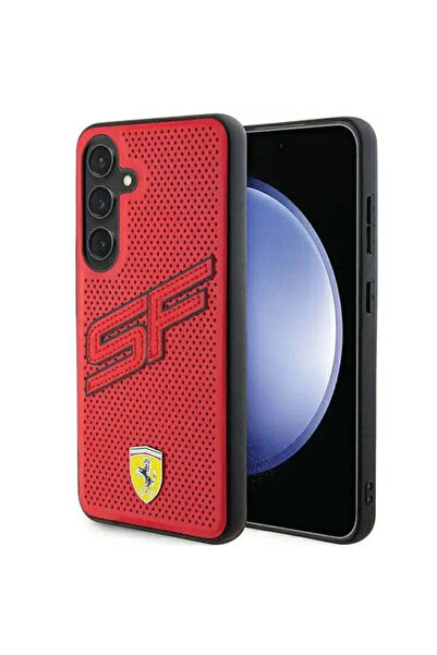 Ferrari Carcasă perforată Big SF pentru Samsung Galaxy S24 Plus, roșie