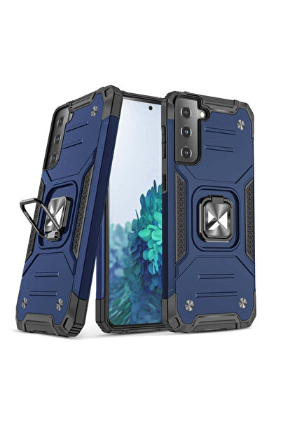 WOZINSKY Husă hibridă rezistentă Ring Armor pentru Samsung Galaxy S22 + (S22 ...