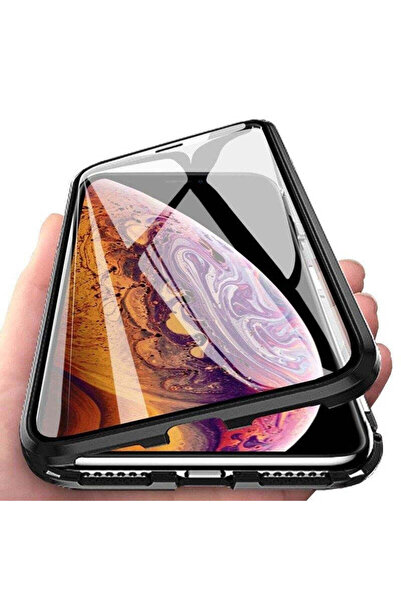 WOZINSKY Husă magnetică integrală 360 pentru Samsung Galaxy A72 4G, neagră, t...