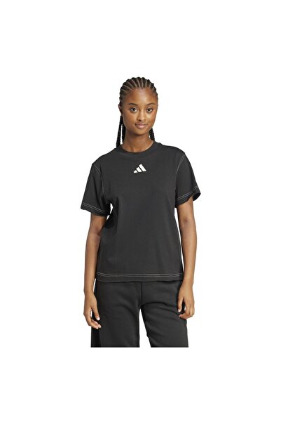 adidas Γυναικείο Κοντομάνικο Μπλουζάκι με Στάμπα, Χαλαρής Γραμμής, για Όλες τ...