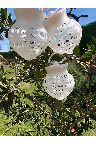 dusa3d Dekoratif Ağaç Süsü 3’lü Set Led Tealight