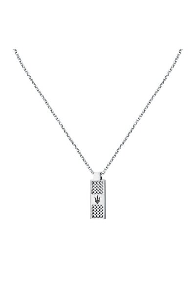 Maserati Lant Iconic, inox argintiu, lungime 50cm, JM423AVD20