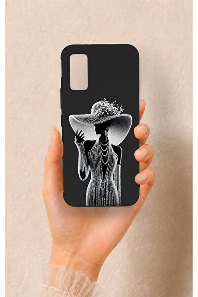 Vip Case İnfinix Gt 30 Pro Uyumlu Lady Desenli Silikon Kılıf