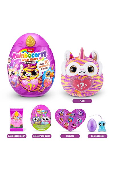 Rainbocorns Jucarie de plus surpriza, Rainbocorns, Wild Heart, 10 surprize