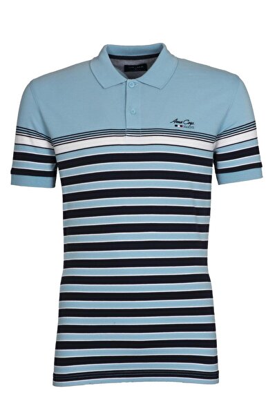 Arma Ar-Ma Men's Polo Neck T-Shirt Without Print Basic Regular Fit Single Rol...
