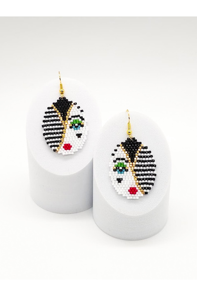 Gökotta Picasso Woman Miyuki Earrings