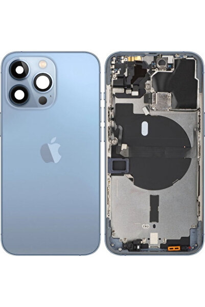Apple Iphone 13 Pro Κάλυμμα Μπαταρίας Μεσαίο Πλαίσιο Μπλε Sierra Blue Ανταλλα...