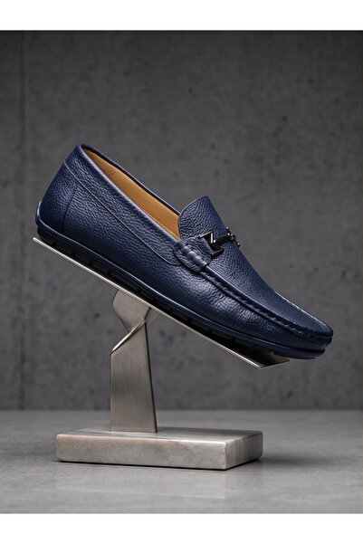 CRC AYAKKABI Men's 100% Genuine Leather - Buckle Design, Transitional Luxury ...