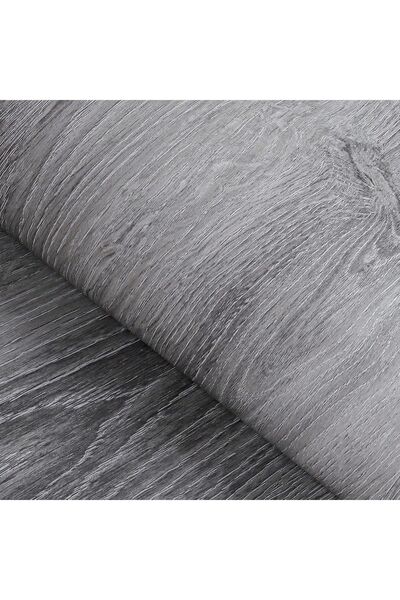 OEM Folie pentru mobilier autocolantă Lemn impermeabil Gri 90x500 cm