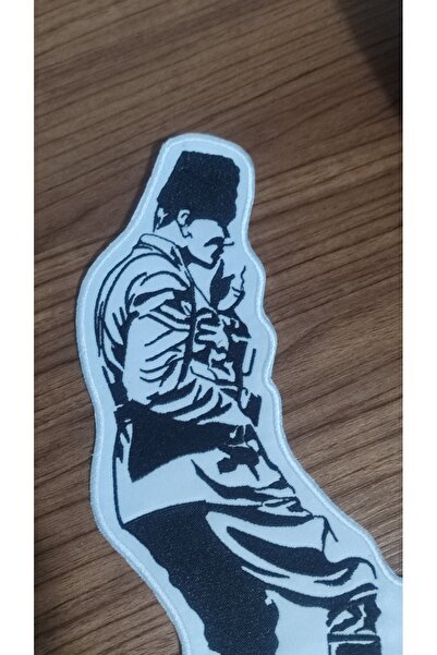 Özden Nakış Mustafa Kemal Kocatepe in Large Size Back Patch