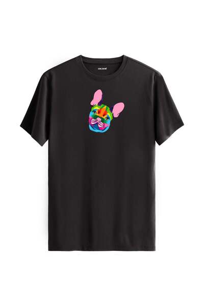 Colermi Colorful Coco French Bulldog Printed T-Shirt