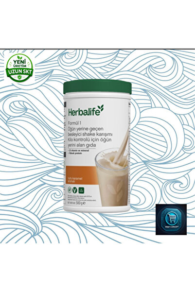 Herbalife Formül 1 Besleyici Shake Karışımı Tuzlu Karamel Karamelli Aromalı 5...