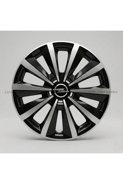 luvak OPEL Combo Uyumlu JantKapağı - 15 İnç - 1 Takım (4 adet) - Çelik görünü...