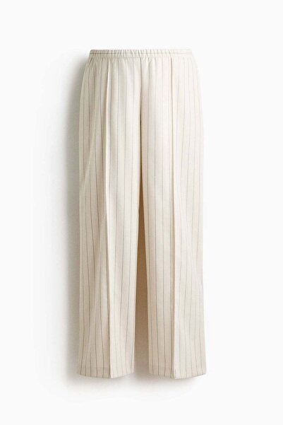H&M MAMA Before & After Wide crease-detail trousers