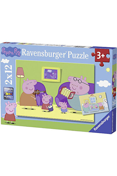 RAVENSBURGER Παιδικό Παζλ Πέππα Πιγκ στο Σπίτι για 3+ ετών 24 τεμάχια