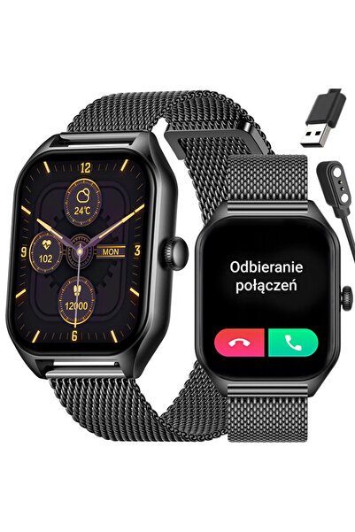 Rubicon SMARTWATCH UNISEX RNCF03 - APELURI BLUETOOTH, ECRAN SEMPRE ACTIV (sr0...