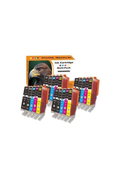 PowerPrint Set de 20 de cartușe compatibile Canon PGI-570XL CLI-571XL