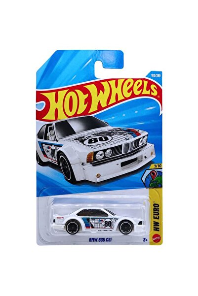 HOT WHEELS BMW 635 CSi UZUN KART - Beyaz (1/64) Hw Euro