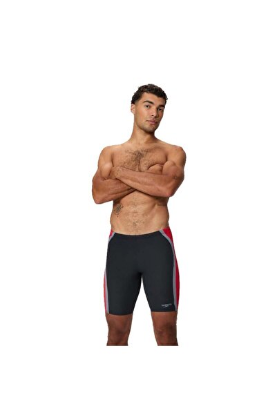SPEEDO سوليد سبلايس جام AM أسود/أحمر مايو 8-A000156003