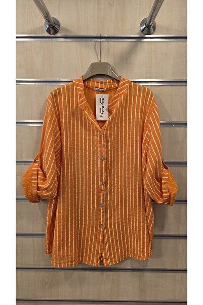 Park Moda Italian Striped Shirt 100% Cotton