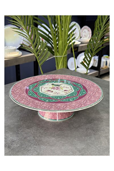 Doğudeko Qush Series Porcelain Footed Stand