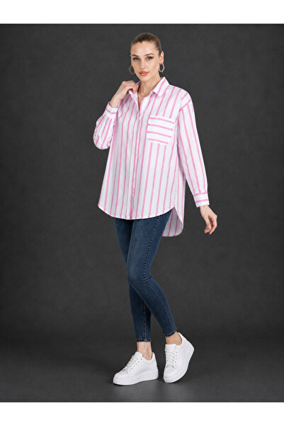 UTDU Striped Single Pocket Shirt