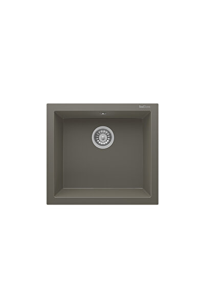 RealStone Gordion 52 K05 Granit Evye 520x470 mm Tek Göz Mutfak Evyesi - K005 ...