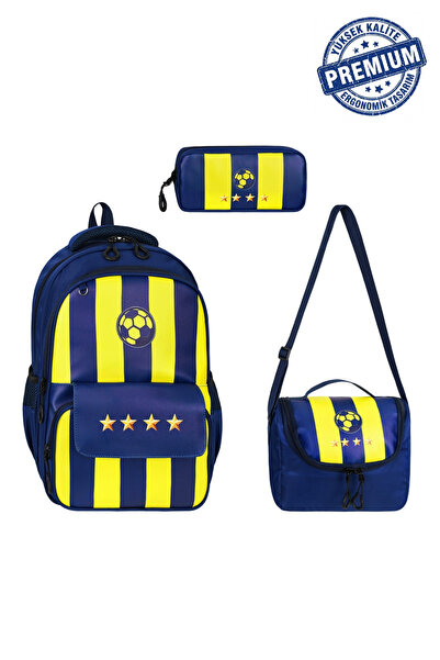 Speedy Bags حقيبة ظهر مدرسية ابتدائية للأولاد بتصميم نجمة مميزة، مع حافظة للغ...