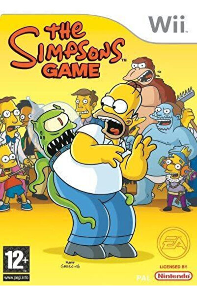 OEM Το παιχνίδι The Simpsons για Wii (Μεταχειρισμένο)