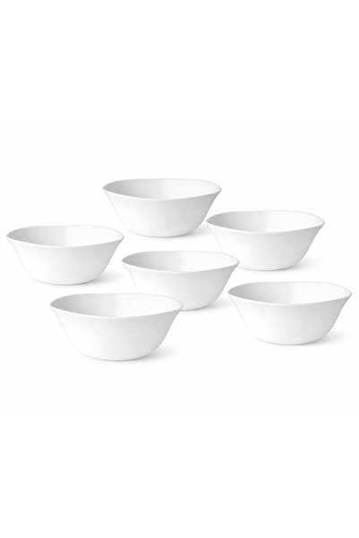OEM Set de 6 boluri de sticlă pentru salată, supe, 14 cm