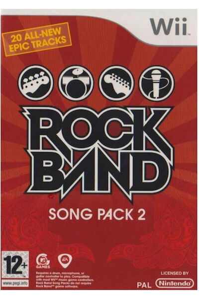 OEM Πακέτο Τραγουδιών Rock Band 2 Wii (Μεταχειρισμένο)