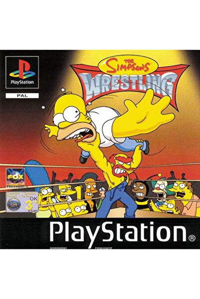 Sony Σίμπσονς Πάλη Παιχνίδι PS1 (Μεταχειρισμένο)