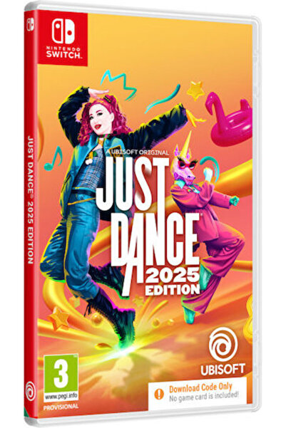 Ubisoft Ltd Just Dance 2025 (Κωδικός σε Κουτί) Παιχνίδι για Switch