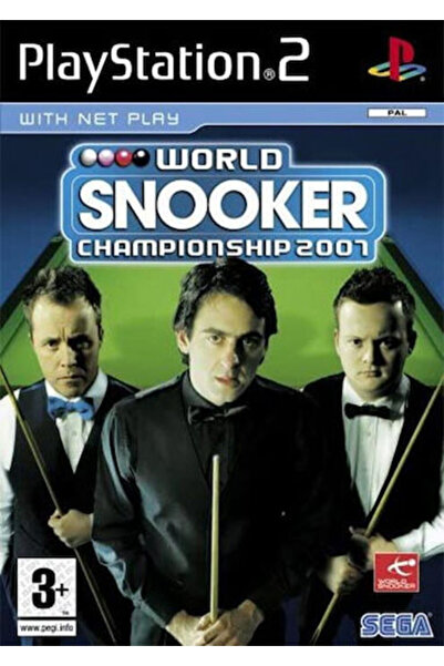 SEGA Παγκόσμιο Πρωτάθλημα Σνούκερ 2007 Παιχνίδι PS2 (Μεταχειρισμένο)