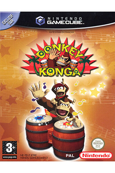 Nintendo Donkey Konga Gamecube Παιχνίδι Gamecube (Μεταχειρισμένο)