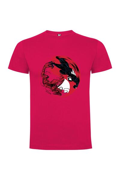 iLovePrints Venomous Harmony: Yin-Yang Unleashed Tshirt