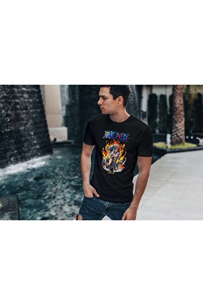 iLovePrints One Piece Ace Character Tshirt